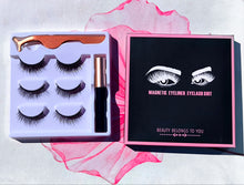 Cargar imagen en el visor de la galería, Pestañas Magnéticas reutilizables (Pack 3 pares)
